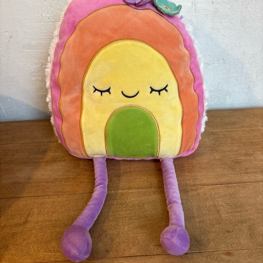 Colorful Plush Pillow with Legs